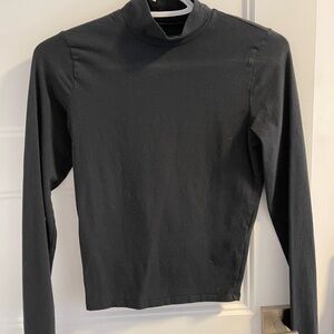Hollister Charcoal Long Sleeve Turtleneck